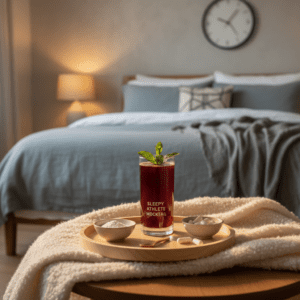 Better sleep scores tonight: the sleepy athlete mocktail recipe
