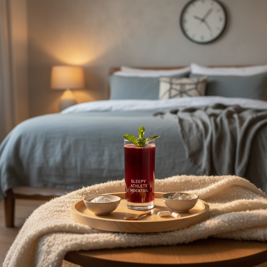 Better sleep scores tonight: the sleepy athlete mocktail recipe